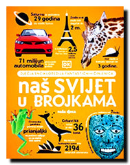 Naš svijet u brojkama : dječja enciklopedija fantastičnih činjenica