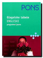 Glagolske tabele : engleski jezik : pregledno i jasno