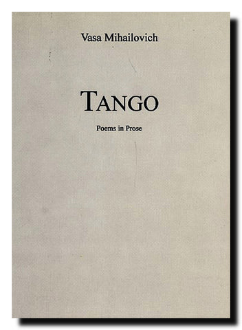 Tango : Poems in Prose